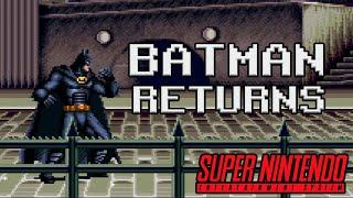 A taste of Batman Returns on SNES! Erin Plays Extras