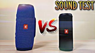 JBL CHARGE 3 VS JBL FLIP 4 (ULTIMATE SOUND TEST ⏰)