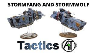 Stormwolf + Stormfang Gunships: Rules, Review + Tactics - Space Wolves Codex Strategy Guide