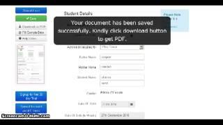 E-Formz- How to fill school admission form