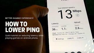 How To Lower Ping For Android Mobile Gaming? Works For Fortnite, PubG, COD Mobile, Mobile Legends!