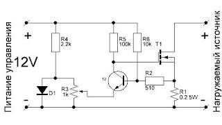 СУПЕР простая нагрузка на полевом транзисторе! Для начинающих и не только...