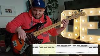 Vulfpeck Dean Town Bass cover + tabs x œø