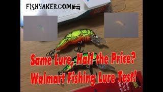 Rebel vs. Arkie Crawfish! - Walmart Fishing Lure Test: Fishing Tackle Tips