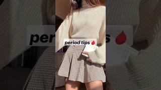 Period tips🩸#aesthetics