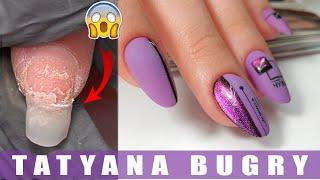 CRAZY Lifting! | How to Remove Lifting | Cat's Eye Effect | Russian, Efile Manicure #TatyanaBugry