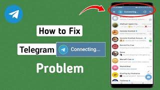 How To Fix Telegram Connecting Problem | Telegram Connecting Problem 2024