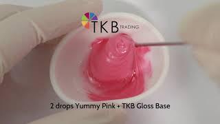 Yummy Pink Lip Liquid + TKB Gloss Base