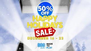 HUGE Savings On Your Favourite Poker Tournaments | Happy Holidays Sale