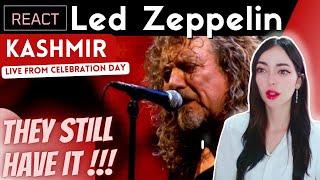 REACTING to LED ZEPPELIN - Kashmir (Live from Celebration Day) (Official Video)