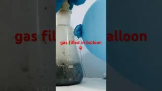 Amazing chemistry| Aluminium foil reaction with hydrochloric acid #chemistry #science #shorts #fun