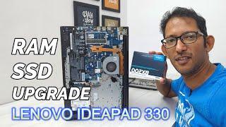 Lenovo Ideapad 330 RAM aur SSD upgrade - Make laptop perform Better