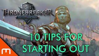 10 Tips for Starting Thronebreaker: The Witcher Tales (And some deck ideas)