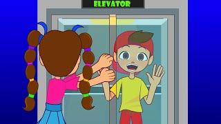 Don't Jump in Elevators! - Safety Song | Kids Songs & Nursery Rhymes @NickAndPoliCartoons