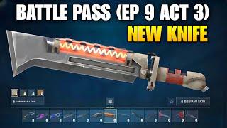 New Episode 9 Act 3 Battle Pass Knife Skin - Valorant