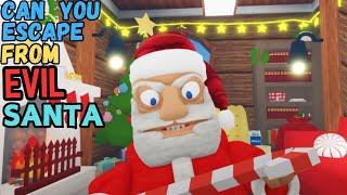 ROBLOX Games: I Bet You Cannot Beat This Evil Santa!!