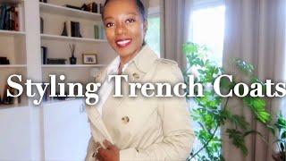 FOUR WAYS TO STYLE A TRENCH COAT FOR FALL