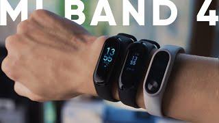 ЛУЧШИЙ ГАДЖЕТ ОТ XIAOMI? СРАВНЕНИЕ MIBAND 4 С AMAZFIT BIP, MIBAND 3, MIBAND 2.