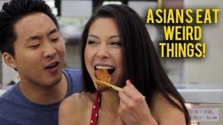 Asians Eat Weird Things ft. AJ Rafael (MUSIC VIDEO) - Fung Brothers | Fung Bros