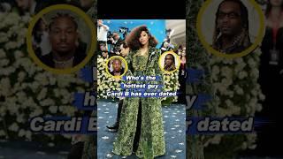 Who's the hottest guy Cardi B has ever dated? One of them will totally surprise you!#fyp#foryou