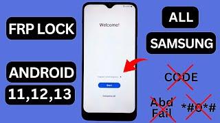 New Method!!! All Samsung Android 11/12/13 Remove Google Account Bypass FRP Lock Unlock 2024 Method