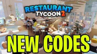 7 NEW Restaurant Tycoon 2 Codes | Roblox Restaurant Tycoon 2 Codes (January 2025)