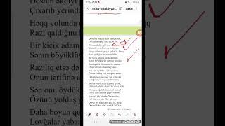 8 sinif ədəbiyyat dərsliyindən Xaqani Şirvaninin "Gənclərə nəsihət" əsərinin tam təhlili.#şagird