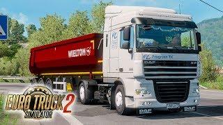 ВОЗИМ ПЕСОК С КАРЬЕРА НА DAF XF 105 КАК У БОЛЬШЕГРУЗ 40RUS! EURO TRUCK SIMULATOR 2