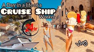 VLOG; A Day in a life of a  cruise ship worker️ (you won’t believe it…)
