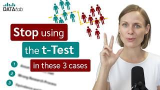 When not to use the t-test! 3 Scenarios Where the T-Test Fails...