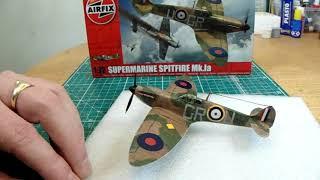 MFM   Airfix 1/72 SUPERMARINE SPITFIRE Mk 1a  Reveal...sort of.