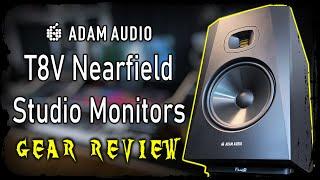 MY NEW MAIN STUDIO MONITORS! - Adam Audio T8V (Gear Review)