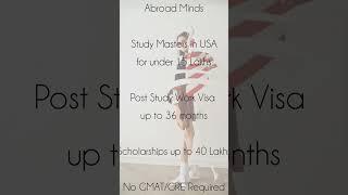 Want to study masters in USA with 80% scholarships Contact now for more information #studyusa #usa