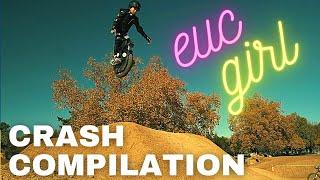 CRASH COMPILATION! EUC Girl! BMX Jumping! Best in places in California!