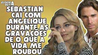  Sebastian Rulli cai com Angelique Boyer durante as gravações de O Que a Vida Me Roubou