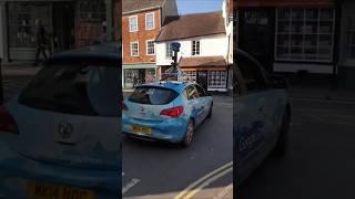 Google street view car is here  on google earth and google maps #googlecar #earthsecrect400