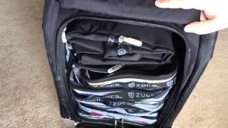 Zuca Flyer Travel Bag In Black & Silver Unboxing 7-25-14