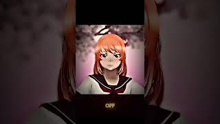 Osana cuts her hair… #edit #yanderesimulator #osana #gingerhair #then #now #change
