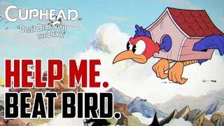 Cuphead : How to Beat Birdhouse Bird Boss (Wally Warbles)