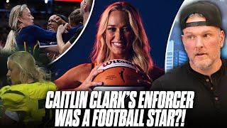 Sophie Cunningham, Caitlin Clark's "Enforcer" Used To Play Football?! | Pat McAfee Show