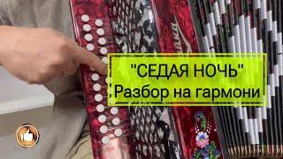 СЕДАЯ НОЧЬ, Шатунов разбор на гармони