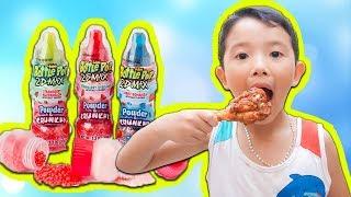 Anh Em Siêu Quậy ️ Giấu Anh Trai Ăn Kho Báu Kẹo Bình Sữa VS Kẹo Hubba Bubba