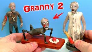 Лепим БАБКУ ГРЕННИ и РЕБЕНКА СЛЕНДЕРИНЫ из игры Granny: Chapter Two | Гренни 2