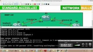 Configuration of Standard ACL (Access Control List) on Router- Cisco CCNA R&S