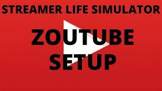 STREAMER LIFE SIMULATOR - How to start ZOUTUBE (Youtube) | New player guide Tutorial Walkthrough