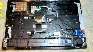 Как разобрать ноутбук Samsung NP-RC530-S01RU (disassemble Samsung NP-RC530-S01RU)