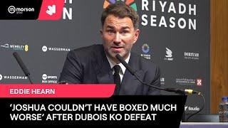 ANTHONY JOSHUA ‘COULDN’T HAVE BOXED MUCH WORSE!’ EDDIE HEARN HONEST AFTER DUBOIS KO LOSS