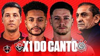 VITÓRIA X CORINTHIANS I QUEM TEM O MELHOR TIME POSIÇÃO POR POSIÇÃO? I X1 DO CANTO RUBRO-NEGRO