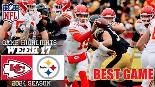 Chiefs vs. Steelers [Week 17] FULL GAME 3rd-QTR Highlights | NFL Highlights 2024