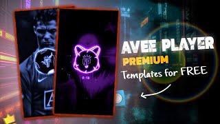 Avee player premium templates for free download now | #aveeplayer #aveeplayertemplate #nilphonk1m